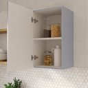 Ver imagem 2 de Armário Aéreo Planejado 1 Porta 40cm Marselha CabeCasa MadeiraOriginals Azul/Sereno