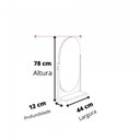 Ver imagem 7 de Gabinete para Banheiro com Cuba e Espelheira 85cm MDF Helsing Espresso Móveis