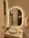 Ver imagem 3 de Espelho Orgânico com Luz de Led 95x70 Branco Quente