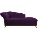 Ver imagem 2 de Kit Diva Recamier Vanessa 185cm Lado Direito e 02 Poltronas Laura Suede - Doce Sonho Móveis RECAMIER