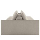 Ver imagem 4 de Sofá Ilha Modular para Sala 252cm com Puff Dublin K01 Bouclê Bege - Lyam Decor