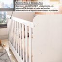 Ver mais imagens de Berço Mini Cama Americano 100% MDF 3 em 1 Ben