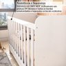 Berço Mini Cama Americano 100% MDF 3 em 1 Ben  - 8