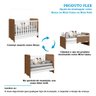 Berço Mini Cama Americano 100% MDF 3 em 1 Ben  - 5