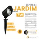 Ver imagem 2 de Espeto de Jardim Led 7w Luminatti Ip65 3000k Luz Quente Externo Ip65