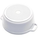 Ver imagem 2 de Caçarola 29,5cm Revestimento Cerâmica Branca 6,8l