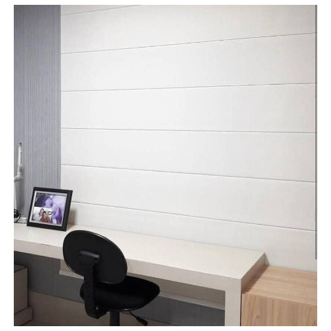 Persiana Blackout Romana Antialérgica - Branca 1,60x1,60m