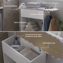 Ver imagem 6 de Tábua de Passar com Compartimento Interno e Prateleira