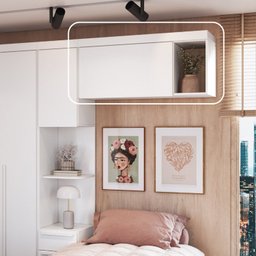 Armário Aéreo Modulado 1 Porta Infinity - 2