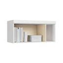 Ver imagem 4 de Armário Aéreo Modulado Solteiro 1 Porta Infinity Branco/Line
