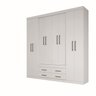 Guarda Roupa Casal 8 Portas 4 Gavetas Nápoles  - 3