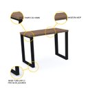 Ver imagem 3 de MESA P/ ESCRITÓRIO 90X45 PANDIN PE40TUB - WALNUT M90/45PE40TUB