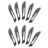 Estilete Lâmina Corte Precisão Cirúrgica Bisturi Cirúrgico Profissional Navalha Kit 10 Lâminas - 21# - 3