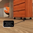 Ver imagem 6 de Gaveteiro Multiuso Movlar 4 Gavetas com Rodízios