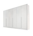 Ver imagem 1 de Guarda-roupa Casal 6 Portas 9 Gavetas 2,70m - Ibiza-branco - Bianchi Móveis