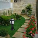 Ver imagem 5 de Kit 2 Luminárias de Chão Preta Ravena Dital Balizador Jardim Muro Externo Clássico