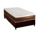 Ver imagem 1 de Cama Box Solteiro: Colchão Molas Masterpocket Ensacadas Luckspuma New Comfort + Base Crc Suede