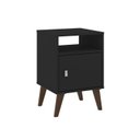 Ver imagem 2 de Mesa Lateral 1 Porta 1 Nicho Preto