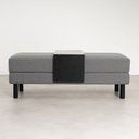 Ver imagem 3 de Conjunto Puff Baú 120cm e Bandeja Antúrio CabeCasa MadeiraOriginals