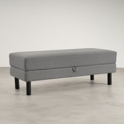 Conjunto Puff Baú 120cm e Bandeja Antúrio CabeCasa MadeiraMadeira - 9