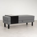 Ver imagem 2 de Conjunto Puff Baú 120cm e Bandeja Antúrio CabeCasa MadeiraOriginals