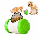 Ver imagem 1 de Brinquedo Dispensador de Ração para Pets Utimix Interativo para Cães e Gatos Verde Tamanho Único