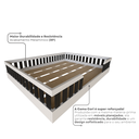 Ver imagem 5 de Cama Infantil Montessoriana Cori Casal Yescasa Branco/Preto