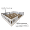 Ver imagem 5 de Cama Infantil Montessoriana Casal Cori Yescasa