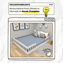 Ver mais imagens de Cama Infantil Montessoriana Casal Cori Yescasa Branco/Cinza Cristal