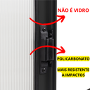 Ver imagem 6 de Janela de Alumínio de Correr Lateral 2 Folhas Móveis 60 X 60 Cor Preta