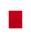 Ver imagem 1 de Manta Cueiro Bebê Malha com Pompom 70x80cm: Vermelho