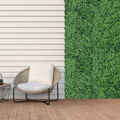 Kit 8 Folhagem Artificial para Jardim Vertical com Acabamento Premium e UV