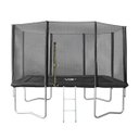 Ver imagem 2 de Cama Elástica Trampolim Pula Pula Retangular Premium Preto 213 cm X 305 cm Vg +