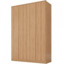 Ver imagem 2 de Guarda-roupa Solteiro Logan 4 Portas 2 Gavetas Olmo - Mambel