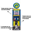 Ver imagem 2 de Pingometro Posto Combustível de Parede Decorativo - Ipiranga