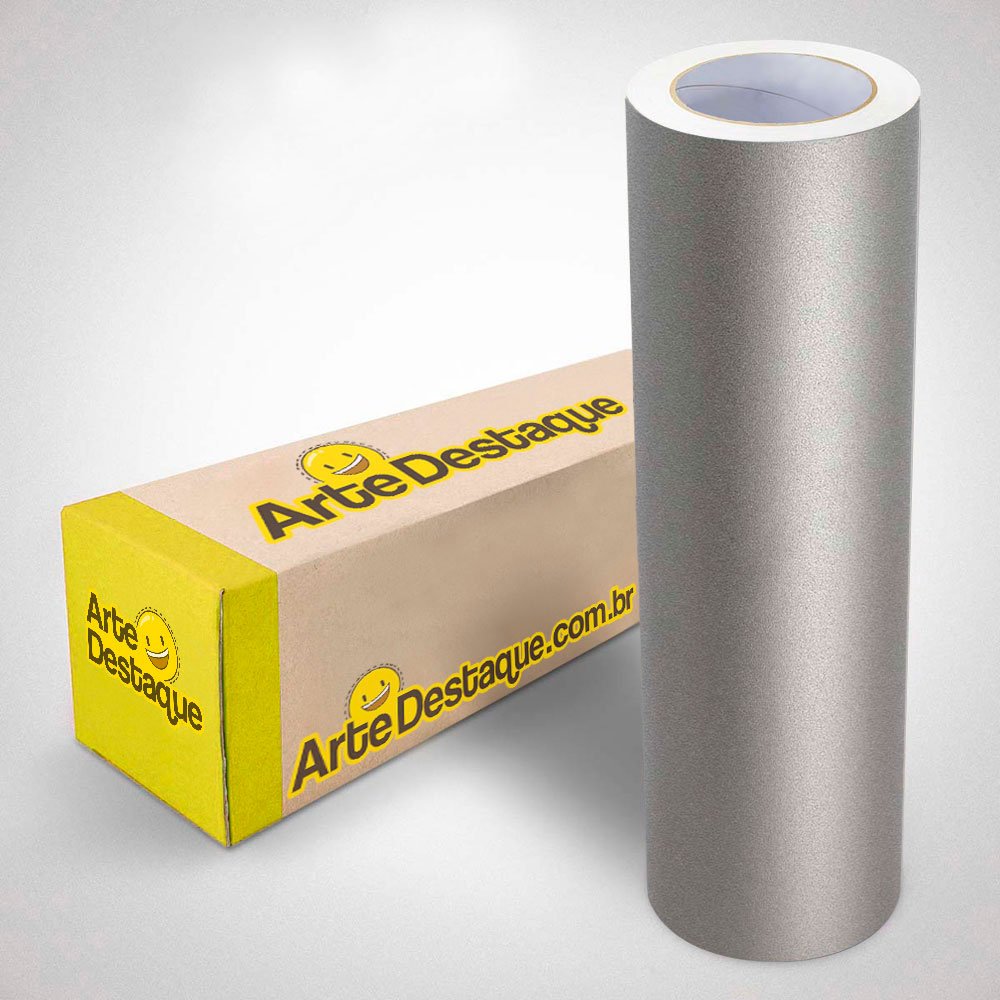 Adesivo para Envelopamento Alltak Argento Jateado Arte Destaque 1 X 1 ...