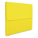 Ver imagem 4 de Cabeceira Cama Box Orgânica Queen 160cm Luna Suede C/frame Amarelo