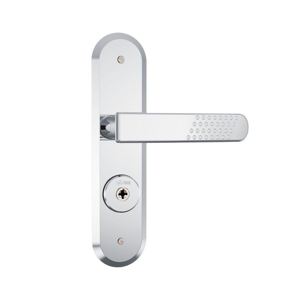 Fechadura Espelhada Inox - Stam Tetra 1800/21