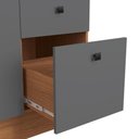 Ver imagem 5 de Cozinha Modulada Pixel Kappesberg 100% Mdp Canela/cinza Sagrado 330cm