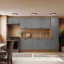 Ver imagem 1 de Cozinha Modulada Pixel Kappesberg 100% Mdp Canela/cinza Sagrado 330cm