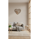 Ver imagem 2 de Quadro Decorativo Parede Árvore da Vida Coração Vazado Mdf Decoração Sala Quarto Casal Luxo