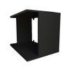 Suporte Microondas Simples Preto Em Mdf - 2