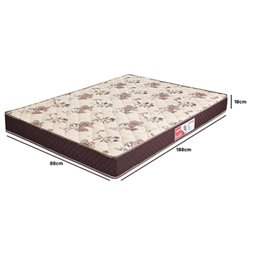 Colchão Solteiro Espuma D33 Turquesa  88x188x18cm - 2