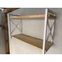 Ver imagem 4 de Prateleira Estilo Industrial Suporte na cor Branca