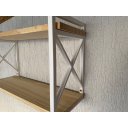 Ver imagem 3 de Prateleira Estilo Industrial Suporte na cor Branca