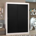 Ver imagem 2 de Guarda-roupa Solteiro Madesa Denver 2 Portas de Correr