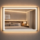 Ver imagem 7 de Espelho Led Banheiro de Parede Touch 3 Cores de Luz com Desembaçador Display Digital 80x60 Cm Bivolt