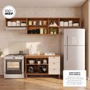 Ver imagem 6 de Cozinha Modulada Juliana 100% MDF Móveis Home | 06 Portas + 03 Gavetas