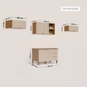 Ver imagem 5 de Cozinha Modulada Juliana 100% MDF Móveis Home | 06 Portas + 03 Gavetas