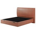 Ver imagem 6 de Cama Queen Baú Flutuante com Cabeceira 160cm Spazio S04 Couríssimo Telha - Lyam Decor